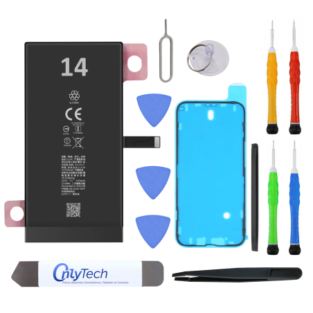 Batterie pour iPhone 14 - Qualité Originale Avec Kit Outils
