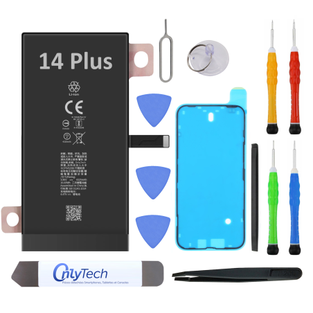 Batterie pour iPhone 14 Plus - Qualité Originale Avec Kit Outils