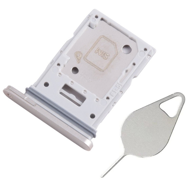 Tiroir de la carte double Sim du Samsung Galaxy Tab S9 / S9 Plus Argent Tiroir de la carte double Sim du Samsung Galaxy Tab S9 / S9 Plus Argent