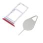 Tiroir de la carte Sim du Samsung Galaxy Note 10 Lite Rouge
