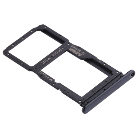 Tiroir de la carte Sim du Huawei Enjoy 10 Plus Noir