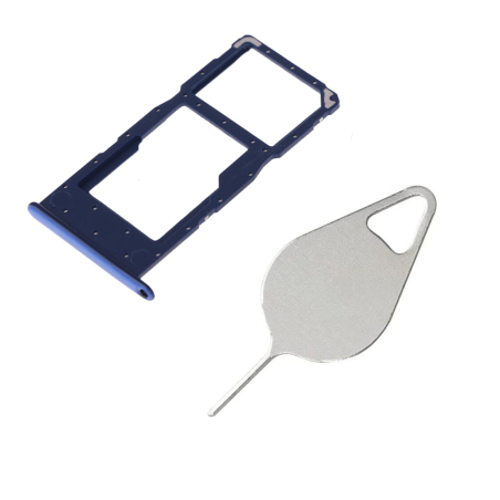 Tiroir de la carte Sim du Huawei Honor 20i Bleu