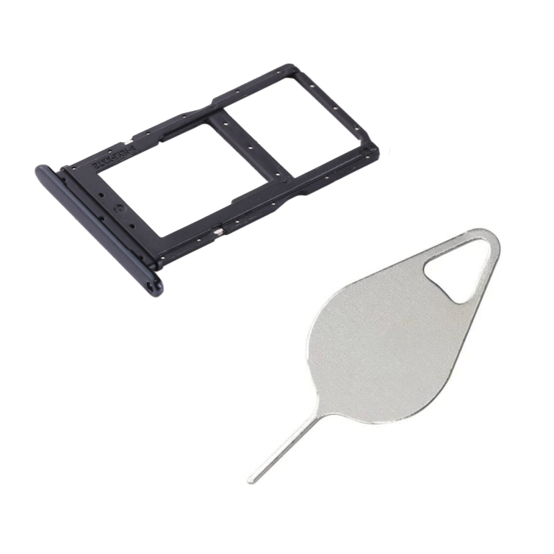 Tiroir de carte SIM Noir du Huawei Enjoy 10 Plus