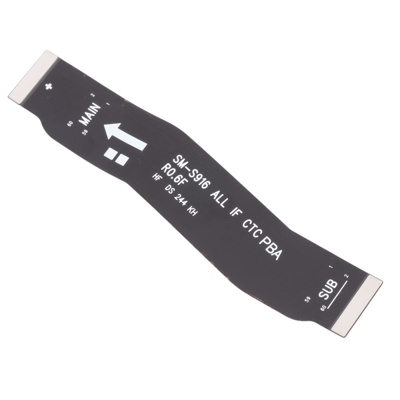 Nappe reliant la carte mère au connecteur de charge du Samsung Galaxy S23 Plus Nappe reliant la carte mère au connecteur de charge du Samsung Galaxy S23 Plus