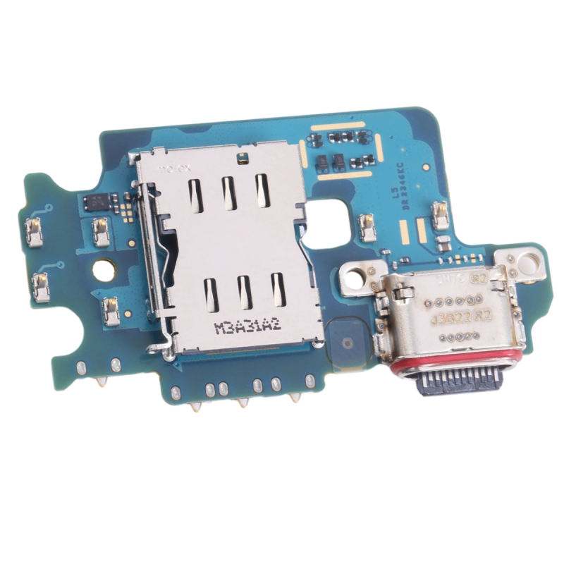 Circuit Connecteur de Charge + Lecteur SIM du Samsung Galaxy S24 SM-S921U Circuit Connecteur de Charge + Lecteur SIM du Samsung Galaxy S24 SM-S921U