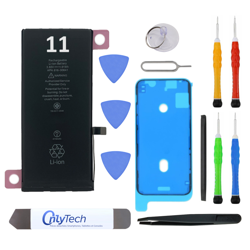 Batterie pour iPhone 11 - Qualité Originale - Avec outils