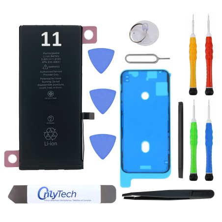 Batterie pour iPhone 11 - Qualité Originale - Avec outils