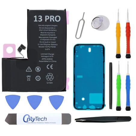 Batterie pour iPhone 13 Pro - Qualité Originale avec kit outils