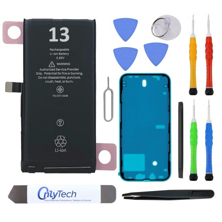 Batterie pour iPhone 13 - Qualité Originale Avec Kit Outils