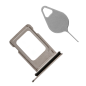 Tiroir de Carte SIM Double SIM Argent de l'iPhone 11 Pro Tiroir de Carte SIM Double SIM Argent de l'iPhone 11 Pro