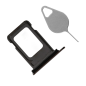 Tiroir de Carte SIM Double SIM Noir de l'iPhone 11 Pro Max