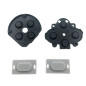 Set des 4 caoutchoucs de contact des touches de la PSP 1000 (Fat) Set des 4 caoutchoucs de contact des touches de la PSP 1000 (Fat)