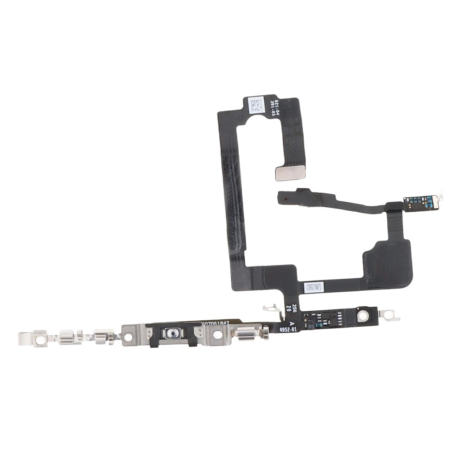 Nappe Bouton Power avec Micro Secondaire de l’iPhone 15