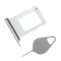 Tiroir de Carte SIM Vert de l'iPhone 15 / 15 Plus – Outil d'Extraction Offert