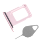Tiroir de Carte SIM Noir de l'iPhone 15 / 15 Plus – Outil d'Extraction Offert