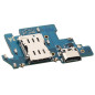 Circuit connecteur de charge et lecteur SIM du Samsung Galaxy A80 SM-A805F