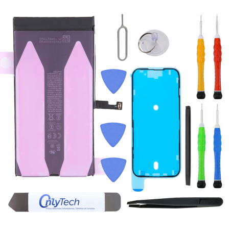 Batterie pour iPhone 15 Plus - Qualité Originale - Avec kit outils et adhésif écran