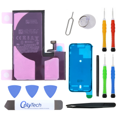 Batterie pour iPhone 15 Pro - Qualité Originale - Avec kit outils et adhésif écran