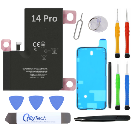 Batterie pour iPhone 14 Pro - Qualité Originale - Avec outils