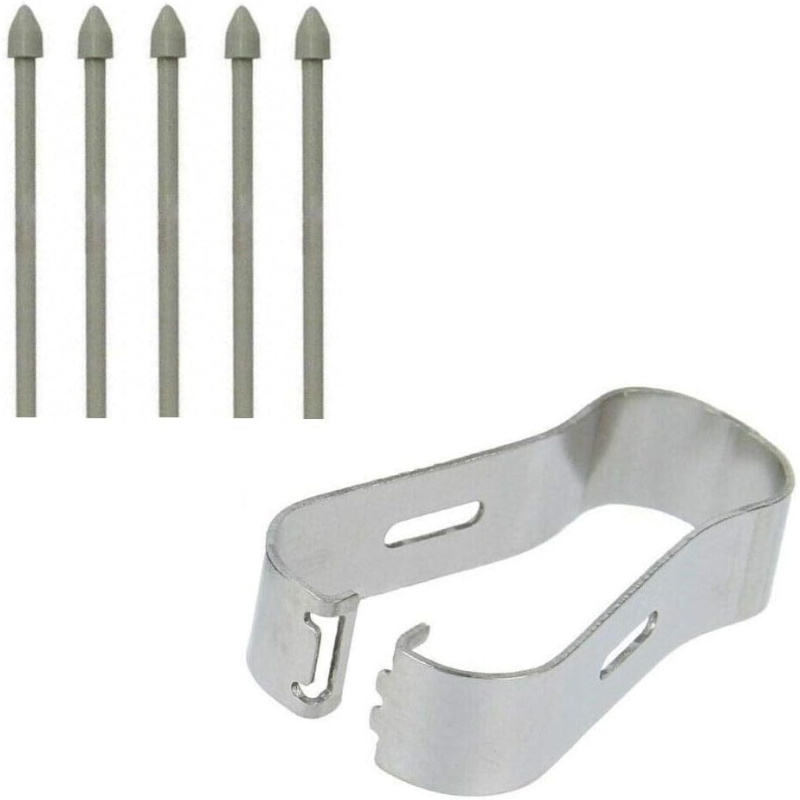 Lot de 5 pointes de rechange S Pen pour Samsung Galaxy S21 Ultra - Blanc