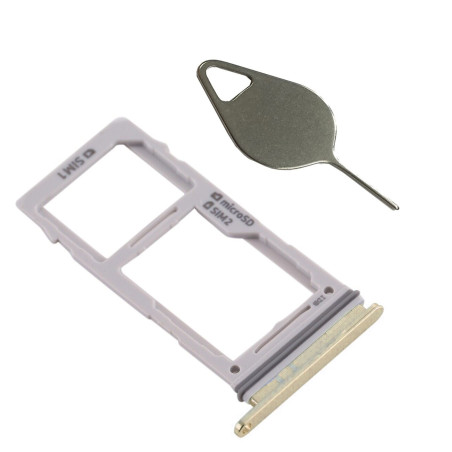 Tiroir de carte SIM du Samsung Galaxy S10E Jaune