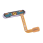 Nappe Power violet et capteur d'empreinte du Samsung Galaxy Tab S9 FE Plus