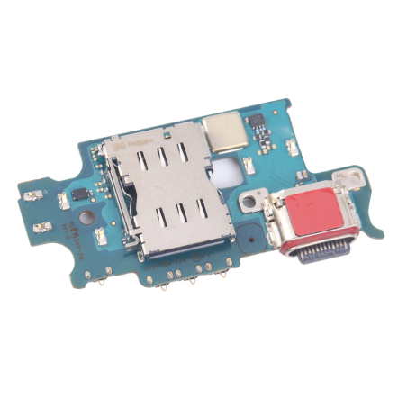 Circuit connecteur de charge et lecteur SIM du Samsung Galaxy S23 Plus SM-S916B