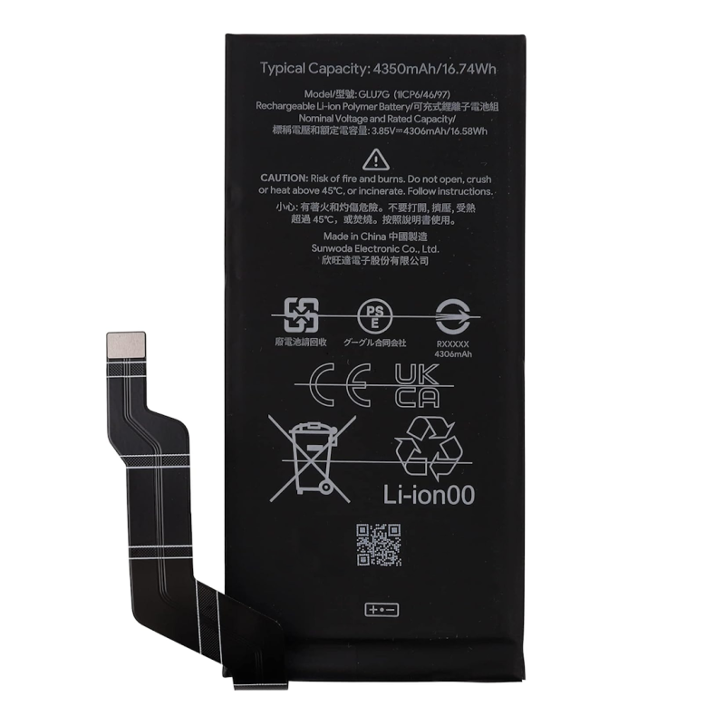 Batterie pour Google Pixel 6A - Qualité originale identique GLU7G