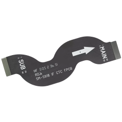 Nappe reliant la carte mère au connecteur de charge du Samsung Galaxy S23 Ultra