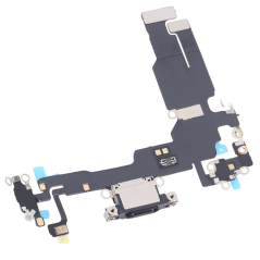 Nappe connecteur de charge USB-C Noir de l'iPhone 15