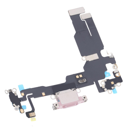 Nappe connecteur de charge USB-C Rose de l'iPhone 15