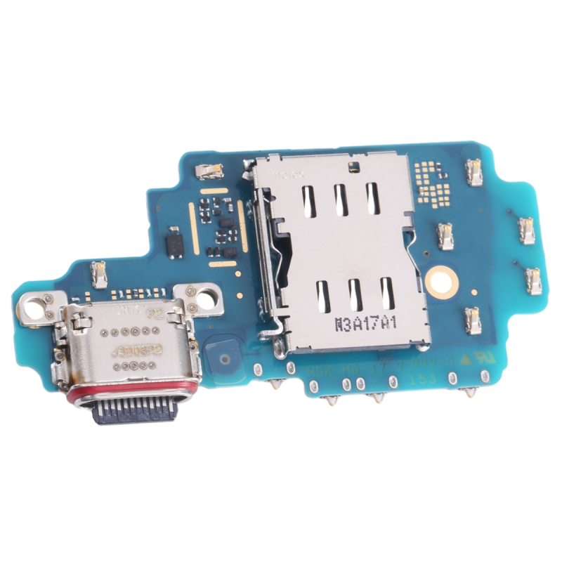 Circuit connecteur de charge et lecteur SIM du Samsung Galaxy S24 Ultra SM-S928U
