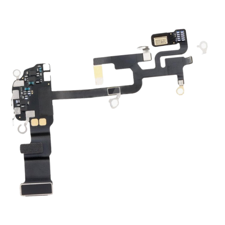 Nappe antenne WiFi et micro secondaire de l'iPhone 15 Pro