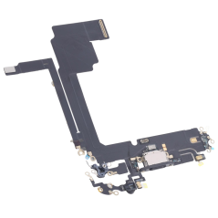 Nappe connecteur de charge USB-C Titane Noir de l'iPhone 15 Pro Max