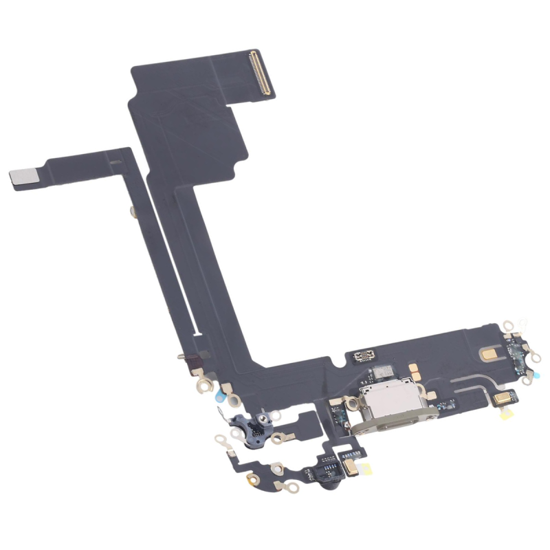 Nappe connecteur de charge USB-C Titane Naturel de l'iPhone 15 Pro Max