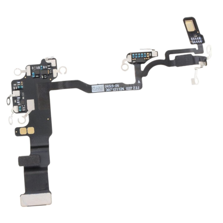 Nappe antenne WiFi et micro secondaire de l'iPhone 15 Pro Max