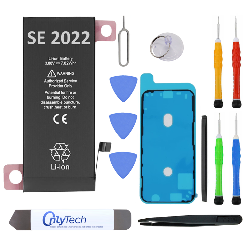 Batterie pour iPhone SE 2022 (SE3) - Qualité Originale - Avec outils