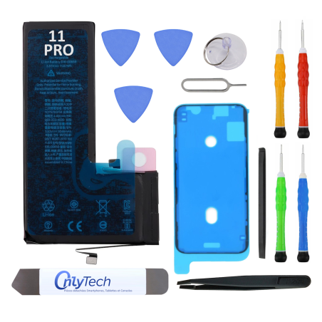 Batterie pour iPhone 11 Pro - Qualité Originale - Avec outils