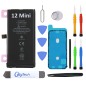 Batterie pour iPhone 12 Mini - Qualité Originale - Avec outils