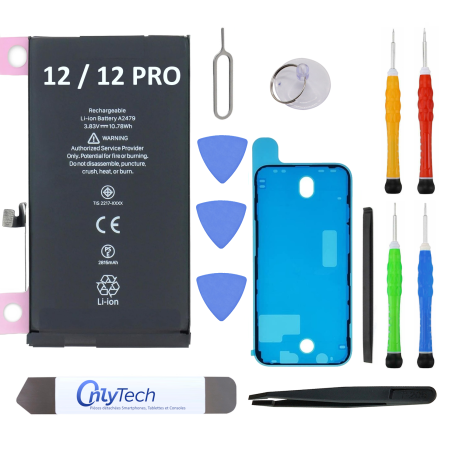 Batterie pour iPhone 12 et 12 Pro - Qualité Originale - Avec outils