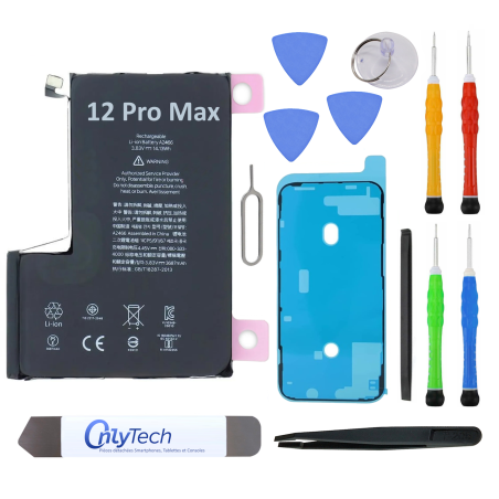 Batterie pour iPhone 12 Pro Max - Qualité Originale - Avec outils