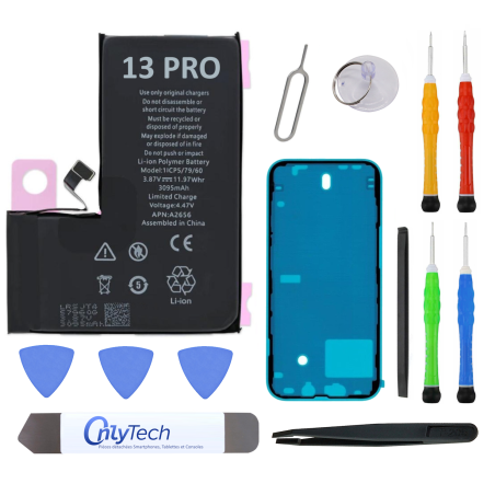 Batterie pour iPhone 13 Pro - Qualité Originale - Avec outils