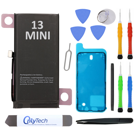 Batterie pour iPhone 13 Mini - Qualité Originale - Avec outils