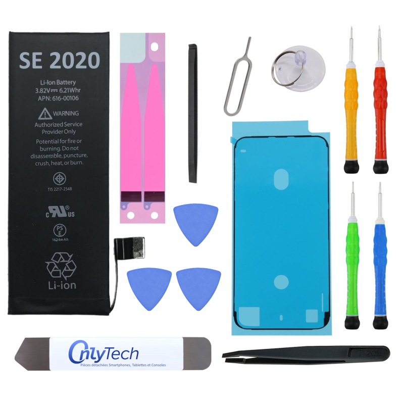 Batterie pour iPhone SE 2 (2020) - Qualité Originale - Avec outils