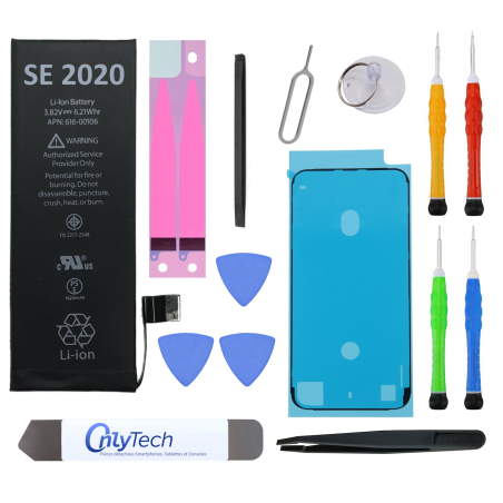 Batterie pour iPhone SE 2 (2020) - Qualité Originale - Avec outils