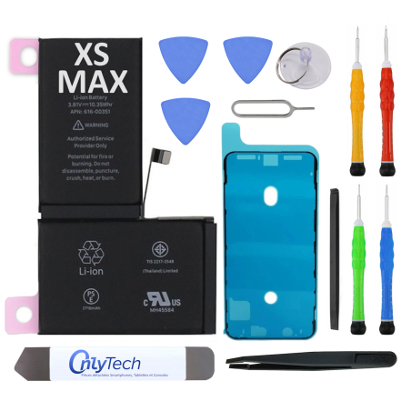 Batterie pour iPhone XS Max - Qualité Originale - Avec outils