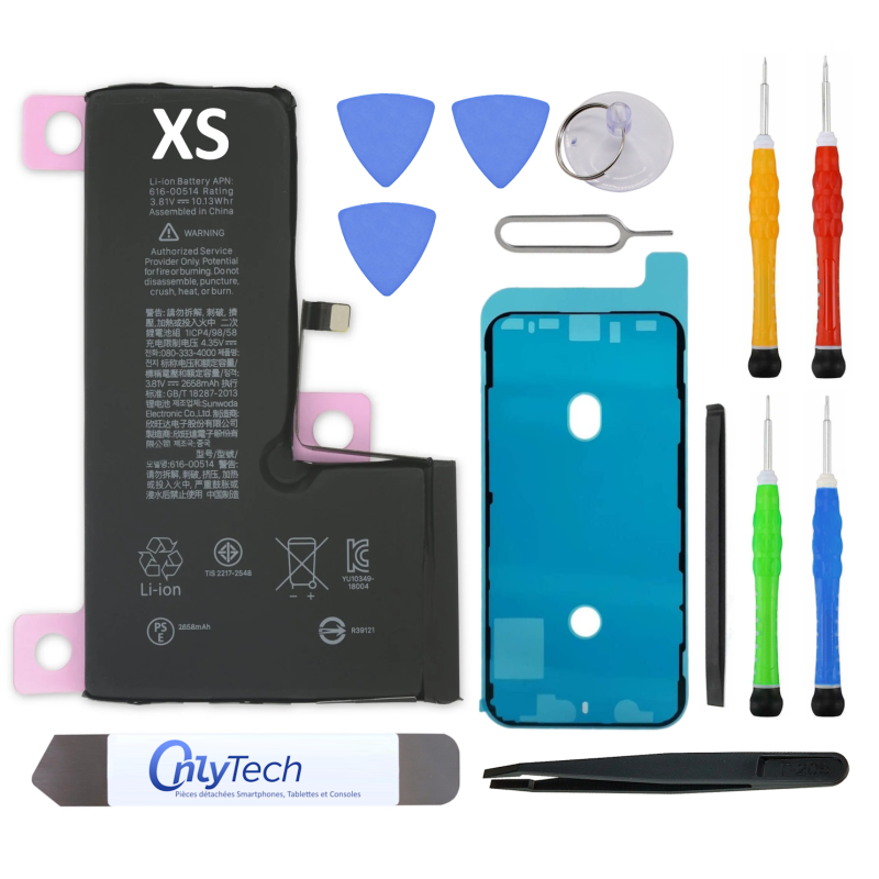 Batterie pour iPhone XS - Qualité Originale - Avec outils