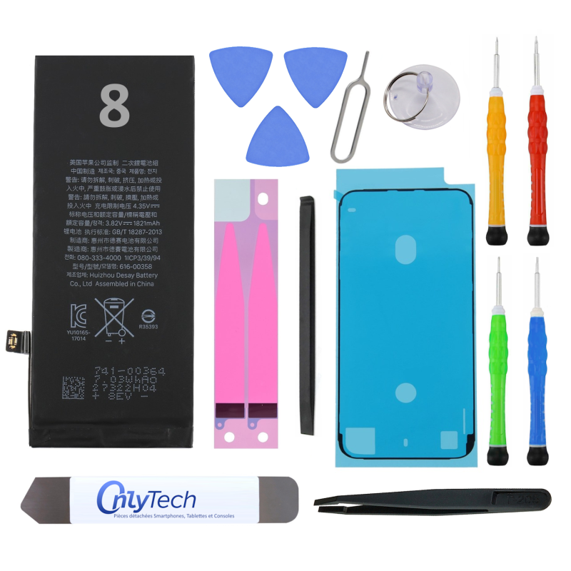 Batterie pour iPhone 8 - Qualité Originale - Avec outils