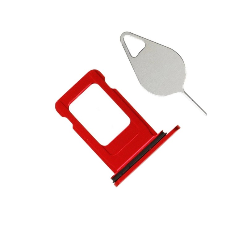 Tiroir de carte SIM Rouge de l'iPhone 11