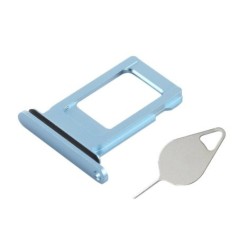 Tiroir de carte SIM Bleu de l'iPhone XR
